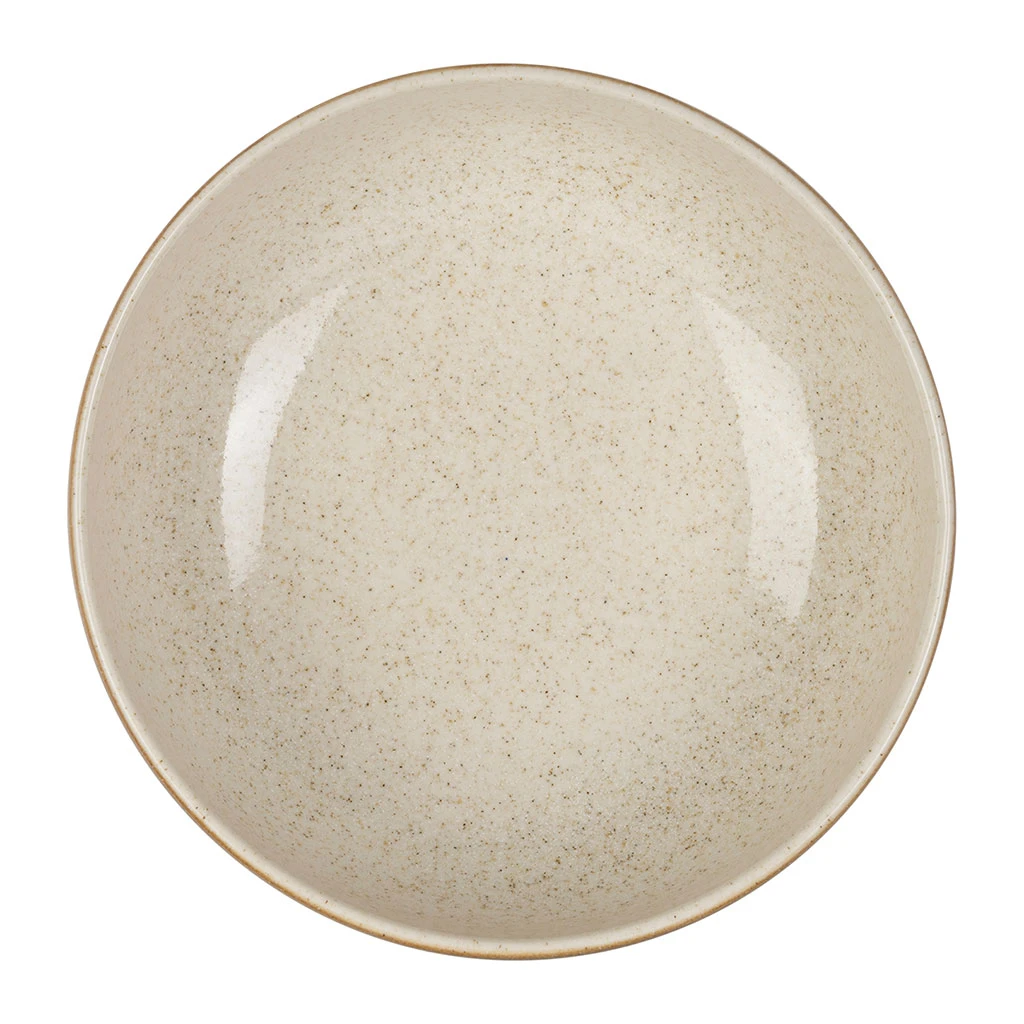 Saladier En Faïence Indigo Et Beige D22cm - Victoria 2 Saladier En Faïence Indigo Et Beige D22cm - Victoria – Image 2