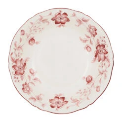 Saladier En Faïence Rouge D23cm - Margaux