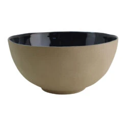 Saladier En Grès Bleu Marine D26cm - Jade