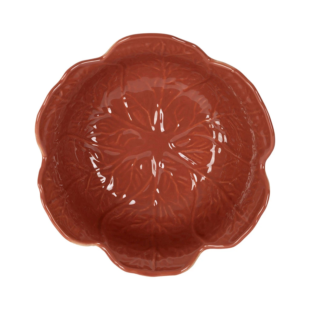Saladier En Grès Rhubarbe D22cm - Chou 2 Saladier En Grès Rhubarbe D22cm - Chou – Image 2