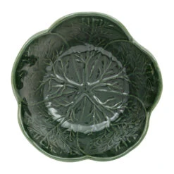 Saladier Chou En Grès Vert D27cm - Chou 4 Saladier Chou En Grès Vert D27cm - Chou -Magasin De Vaisselle Pour La Maison saladier en gres vert chou 39557 39557 DET01 WEB 1