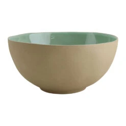 Saladier En Grès Vert D'eau D26cm - Jade