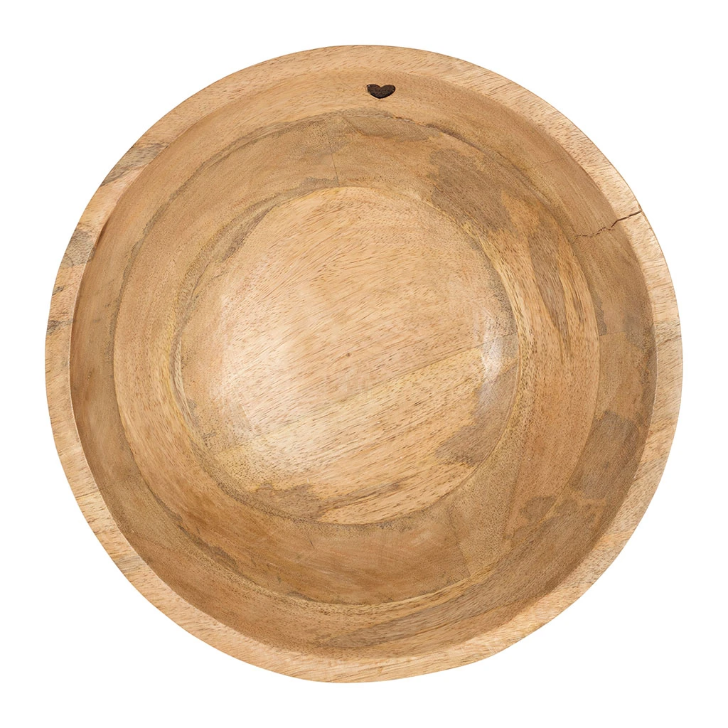 Saladier En Manguier Naturel D30cm - Famille 2 Saladier En Manguier Naturel D30cm - Famille – Image 2