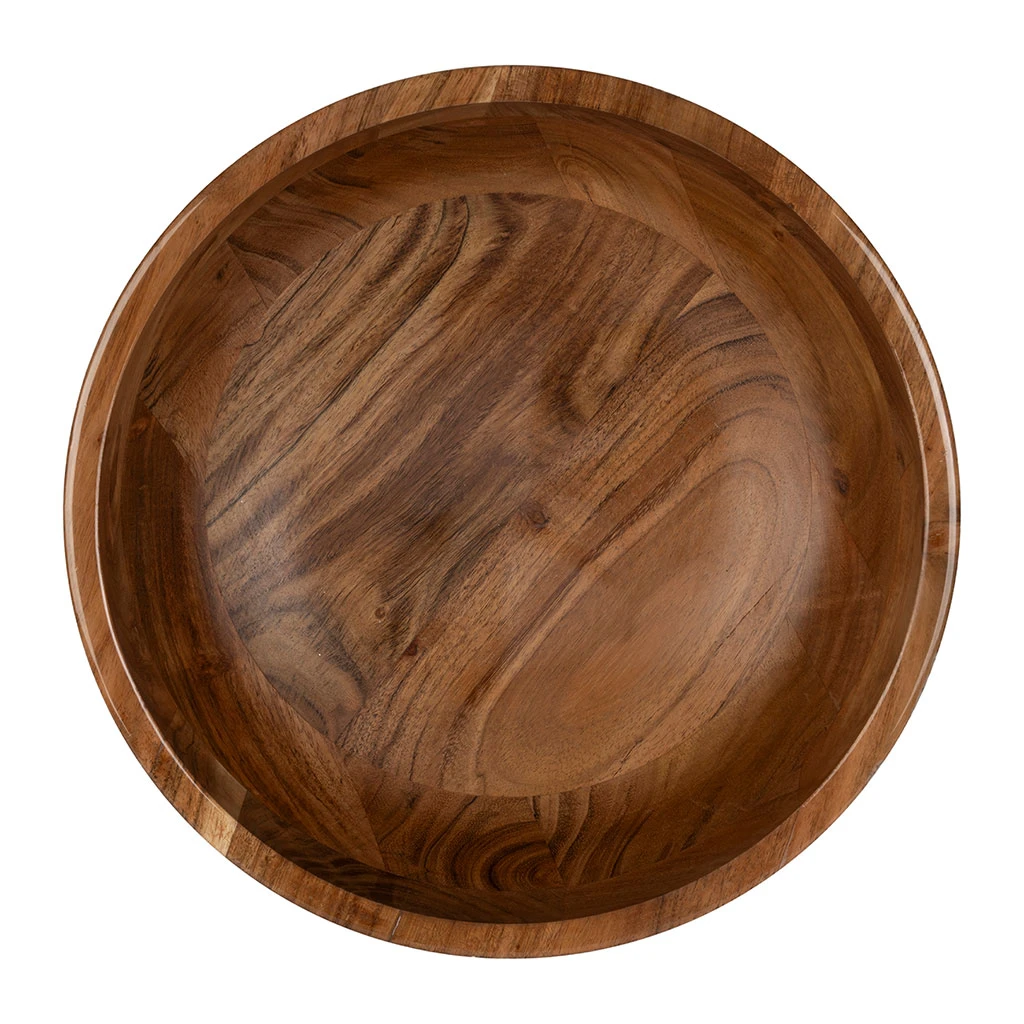 Saladier En Manguier Turquoise D30cm - Estran 2 Saladier En Manguier Turquoise D30cm - Estran – Image 2