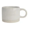 Tasse à Thé Amour En Grès écru Moucheté 30cl