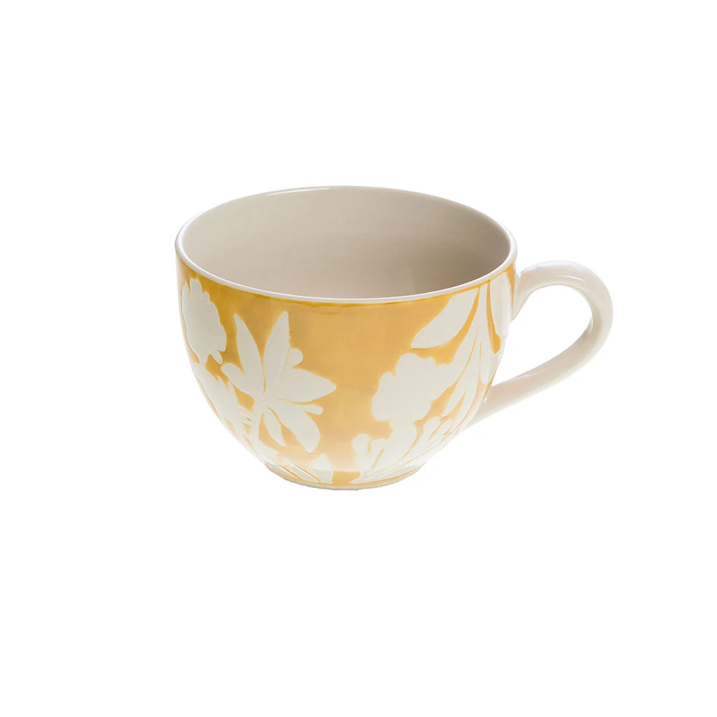 Amadeus Tasse à Thé En Grès Jaune 40cl - Billie 1 Amadeus Tasse à Thé En Grès Jaune 40cl - Billie