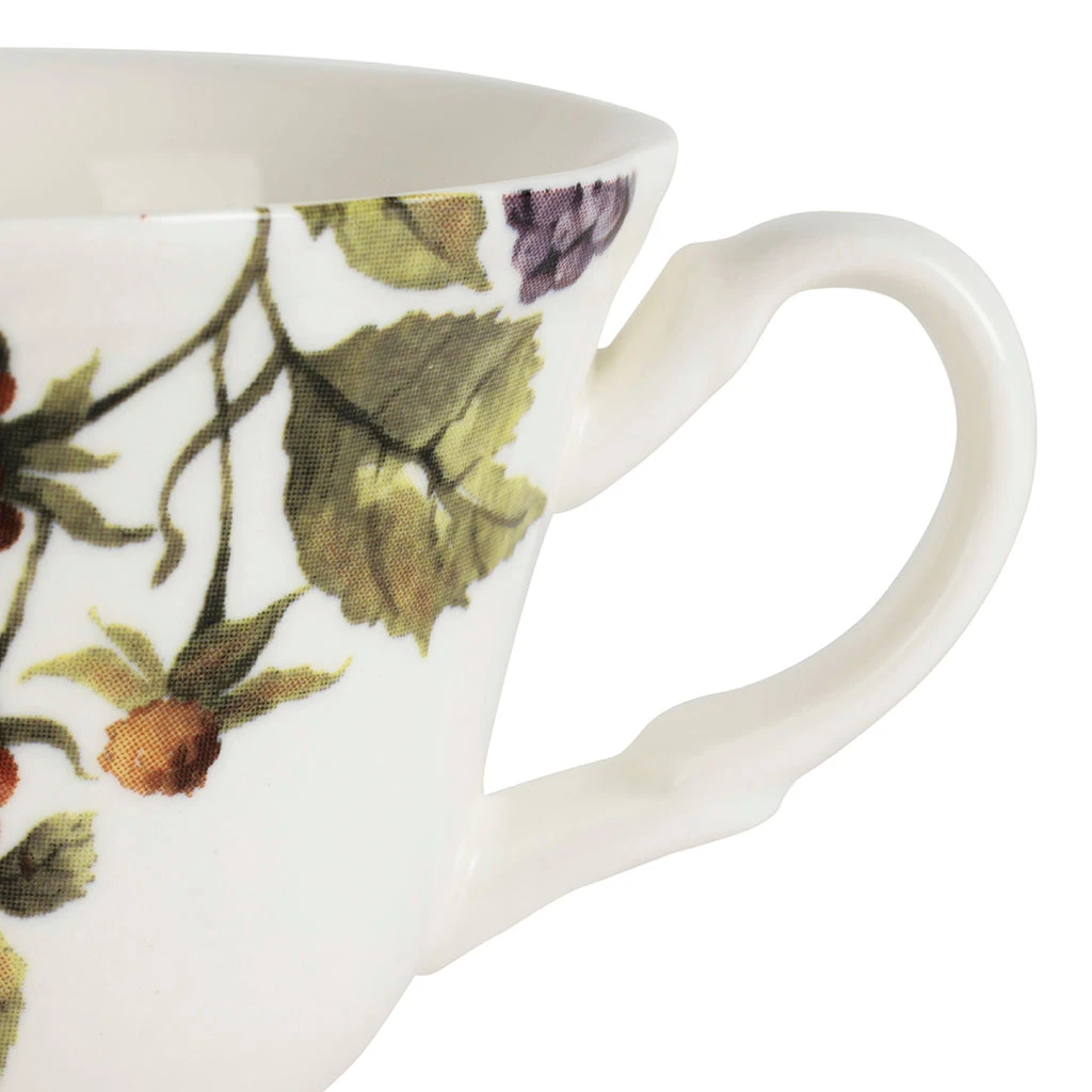 Tasse à Thé Et Sous Tasse En Faïence Blanche 22cl - Meredith 3 Tasse à Thé Et Sous Tasse En Faïence Blanche 22cl - Meredith – Image 3