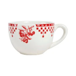 Tasse à Thé Et Sous-tasse En Faïence Damier Rouge - Campagne 5 Tasse à Thé Et Sous-tasse En Faïence Damier Rouge - Campagne -Magasin De Vaisselle Pour La Maison tasse a the et sous tasse en faience damier rouge campagne 2366 2366 DET02 WEB 1