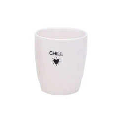 Tasse Chill En Céramique Blanc 18cl
