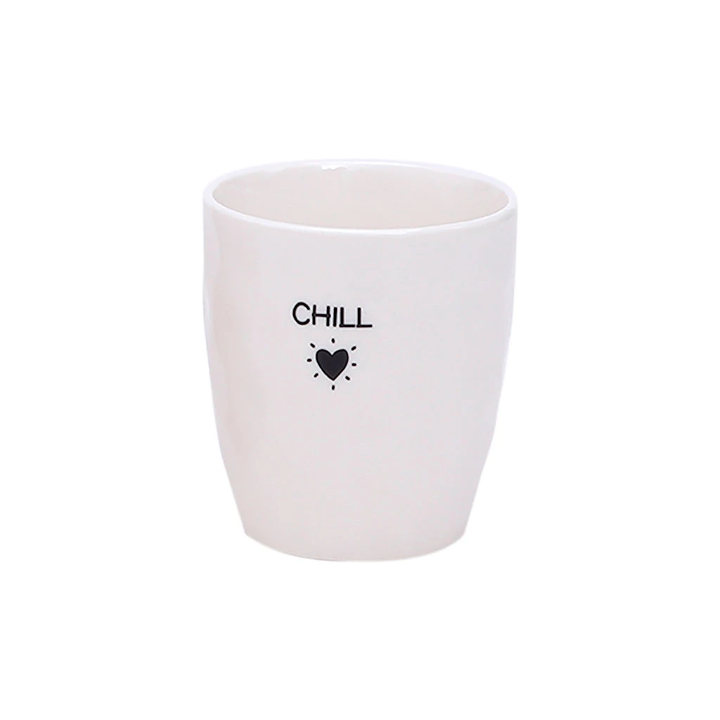 Tasse Chill En Céramique Blanc 18cl 1 Tasse Chill En Céramique Blanc 18cl