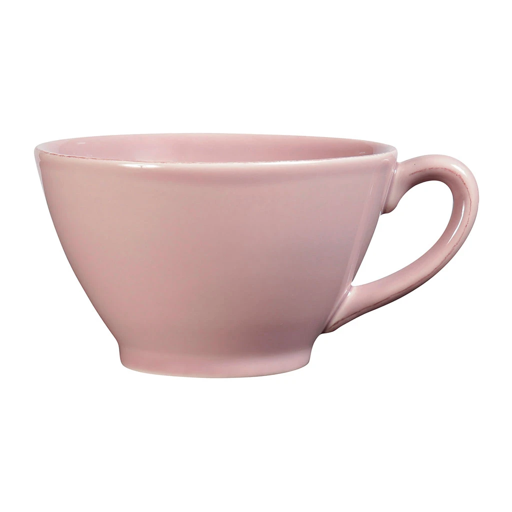 Tasse En Faïence Rose Poudré - Constance 1 Tasse En Faïence Rose Poudré - Constance