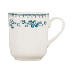 Tasse Haute En Faïence Bleu Ancien - Faustine