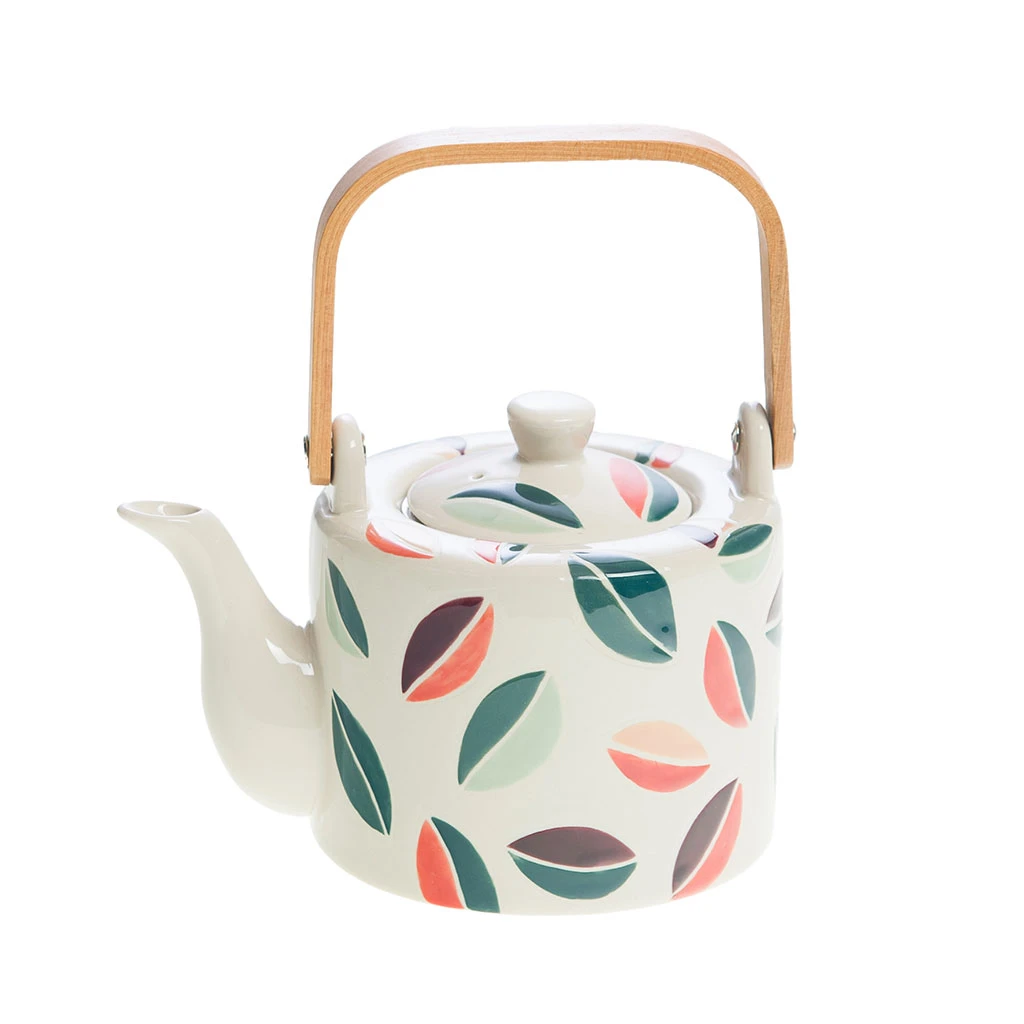 Amadeus Théière En Grès Avec Filtre Multicolore - Vanina 1 Amadeus Théière En Grès Avec Filtre Multicolore - Vanina