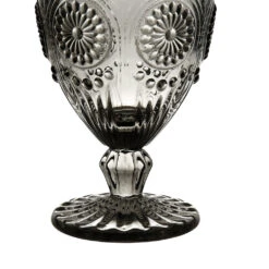 Verre à Pied Chambord Fumé 25Cl En Verre -Magasin De Vaisselle Pour La Maison verre a pied chambord fume 25cl en verre 37164 37164 DET02 WEB 1