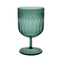 Verre à Pied En Verre Borosilicate émeraude 20cl - Azelie