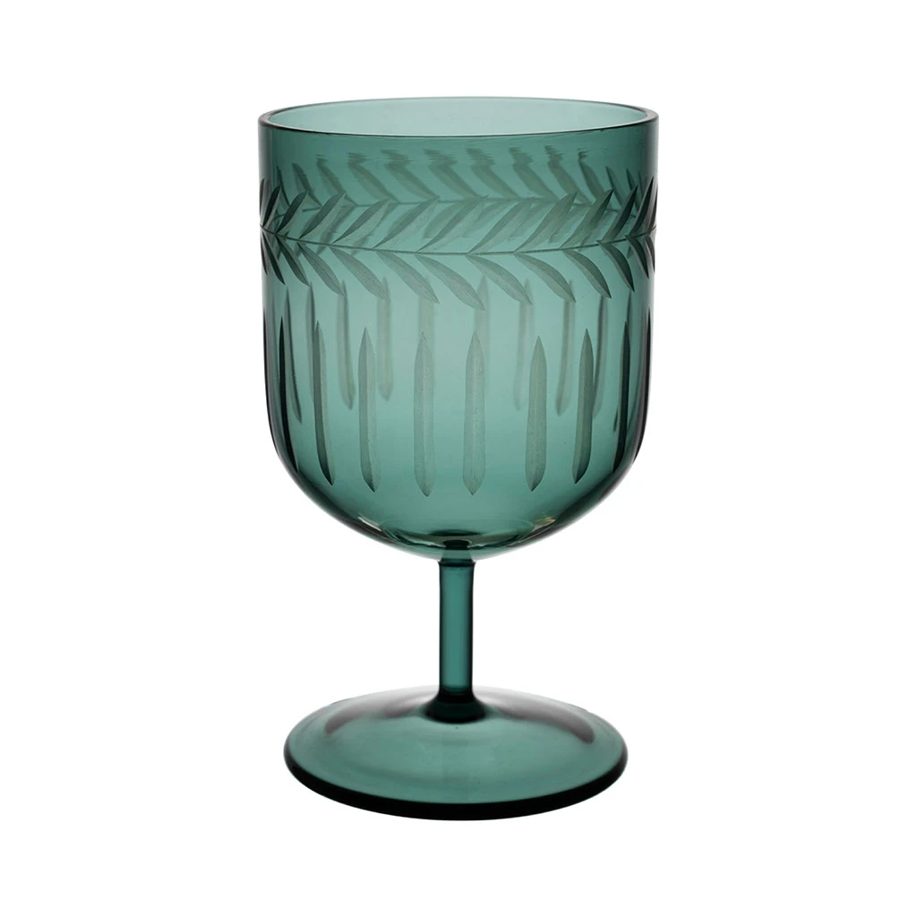 Verre à Pied En Verre Borosilicate émeraude 20cl - Azelie 1 Verre à Pied En Verre Borosilicate émeraude 20cl - Azelie