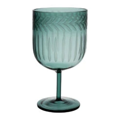 Verre à Pied En Verre Borosilicate émeraude 25cl - Azelie