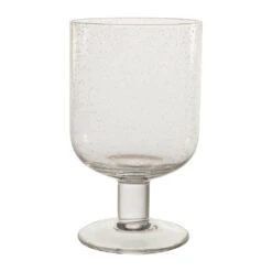 Verre A Pied En Verre Transparent - Pernille