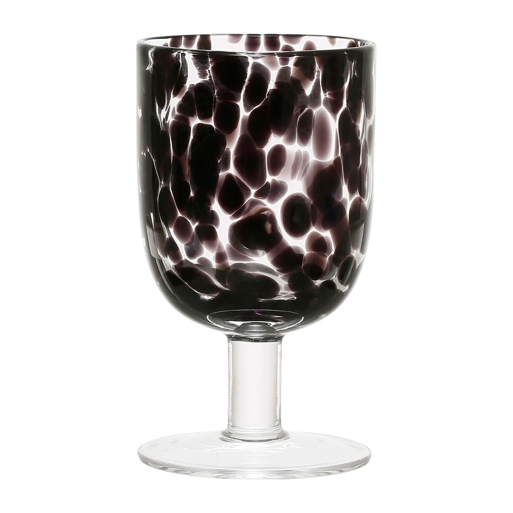 Verre à Pied Verre Noir 30cl - Preline 1 Verre à Pied Verre Noir 30cl - Preline